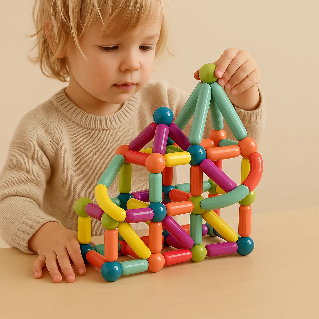 Magnet Toys™ – פיתוח יצירתיות – מקלות מגנטיים