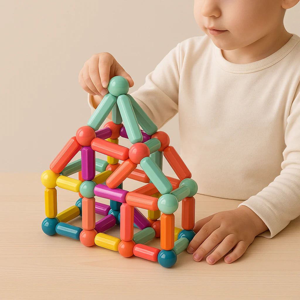 Magnet Toys™ – פיתוח יצירתיות – מקלות מגנטיים