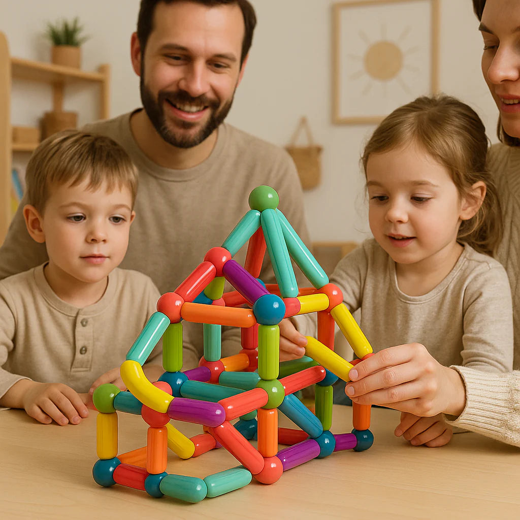 Magnet Toys™ – פיתוח יצירתיות – מקלות מגנטיים