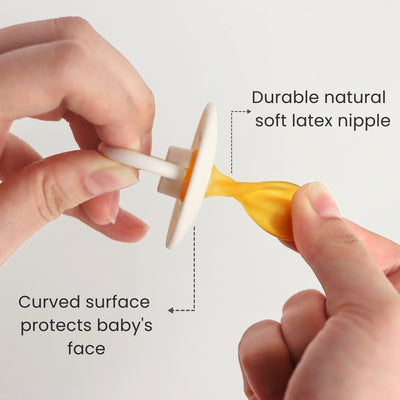 מוצץ סיליקון לתינוק בצבעי מקרון